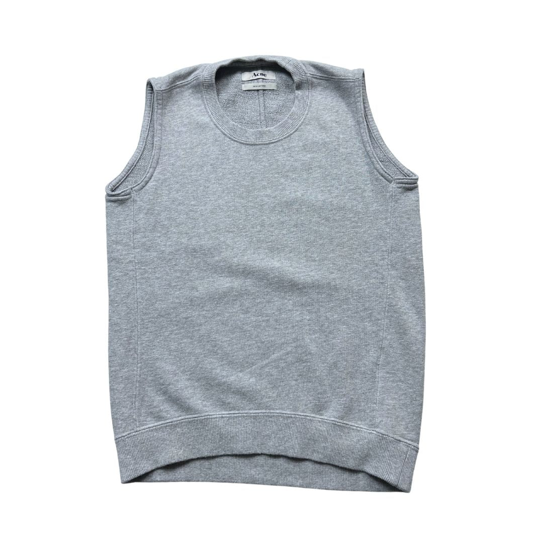 ACNE - Sweat sans manches gris - 8 ans