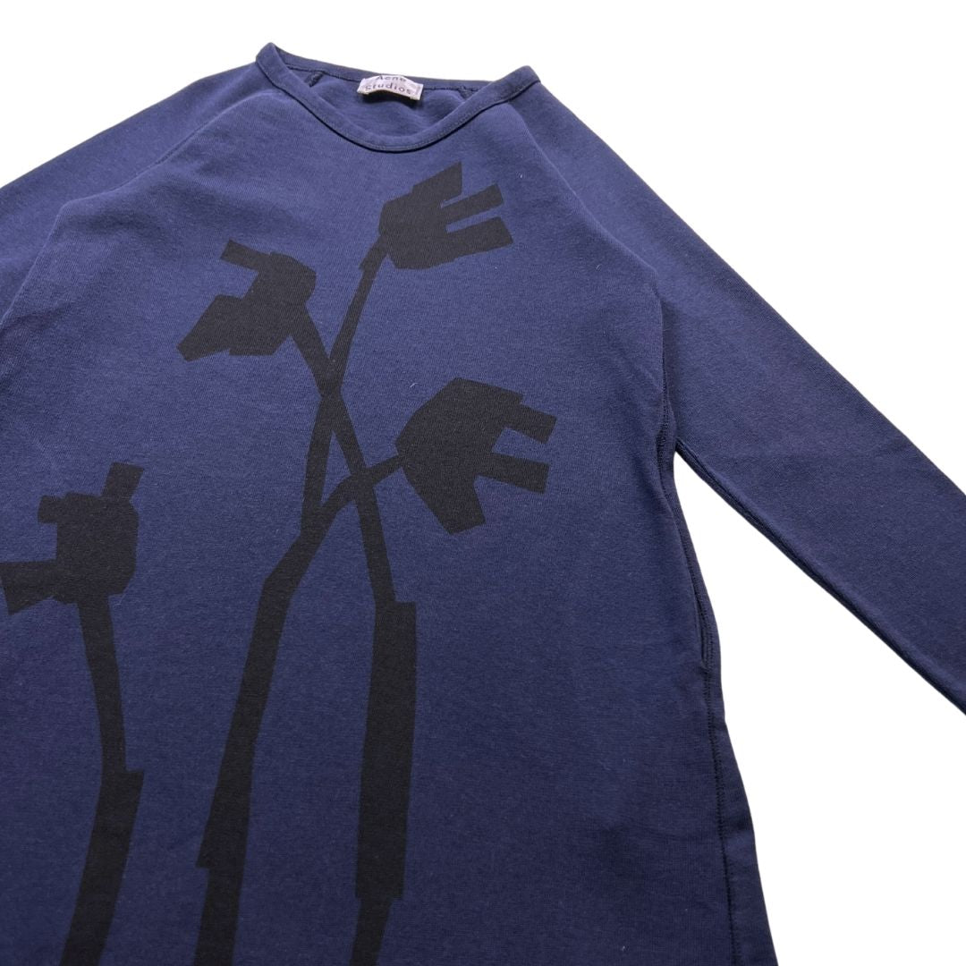 ACNE STUDIOS - Marineblaues Sweatshirtkleid - 10 Jahre