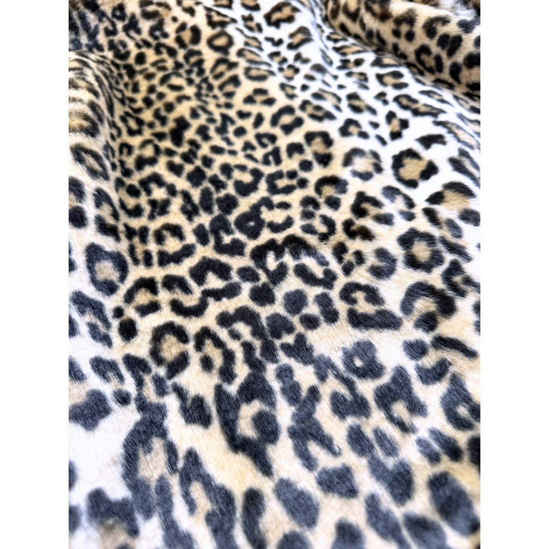 BONPOINT - Leopard Faux Fur Coat - 12 years