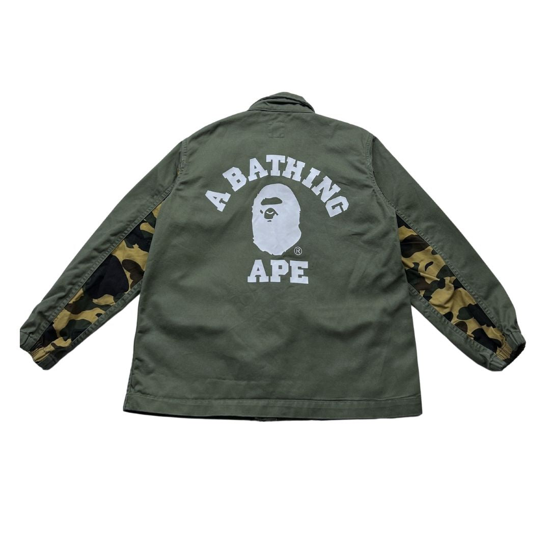 BAPE KIDS - Veste kaki militaire - 7 ans (130)
