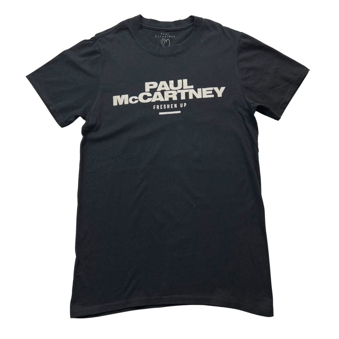 PAUL MCCARTNEY - Black "Freshen up" T-shirt - Size S (12 years)