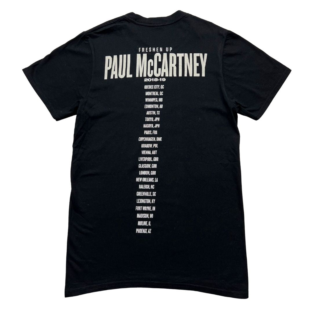 PAUL MCCARTNEY - Black "Freshen up" T-shirt - Size S (12 years)