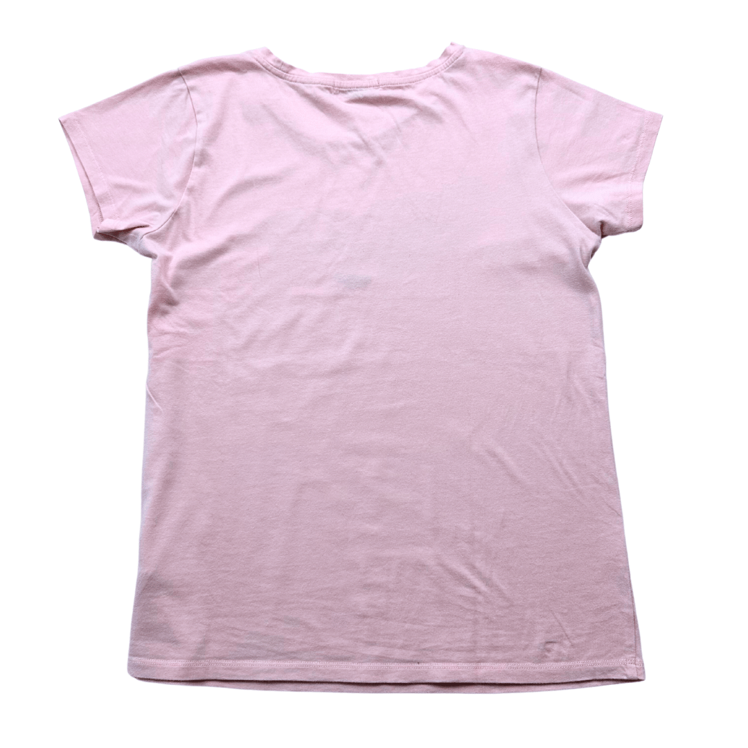 BONPOINT - Pink "Bonpoint" printed T-shirt - 14 years