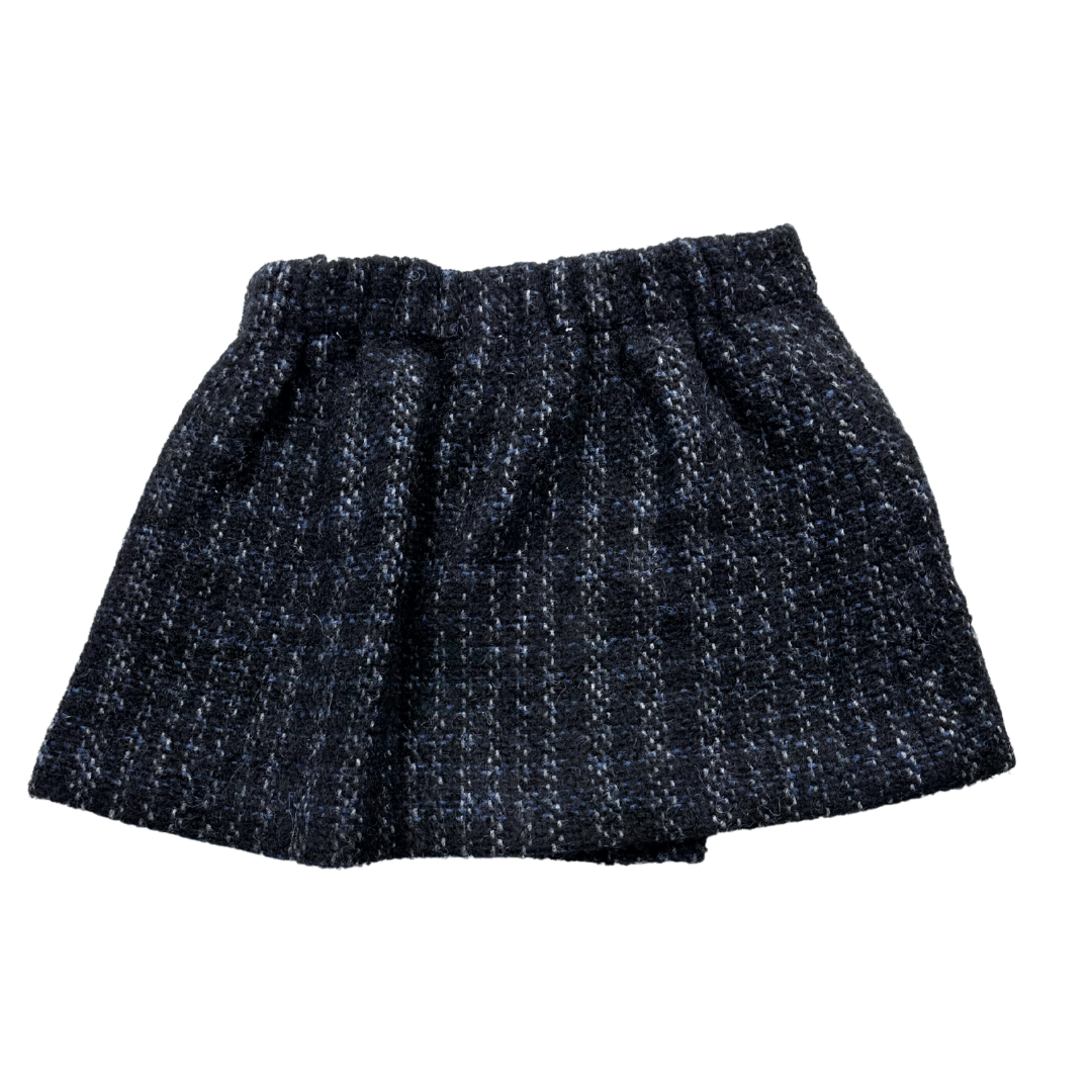 BONPOINT - Blue wool skirt - 10 years