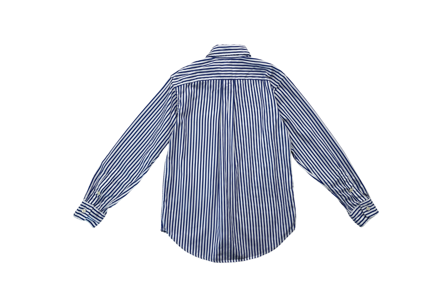 RALPH LAUREN – Chemise à rayures bleues – 12 ans
