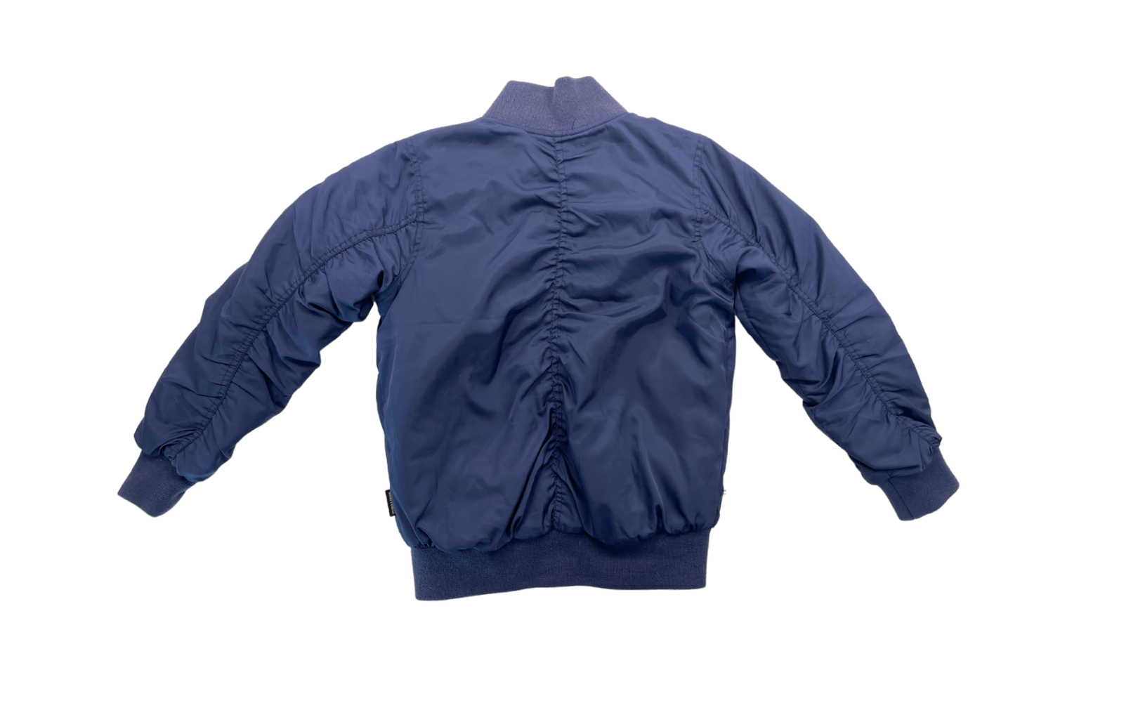 MINI RODINI – Bombers réversible bleu marine / à rayures – 8 ans