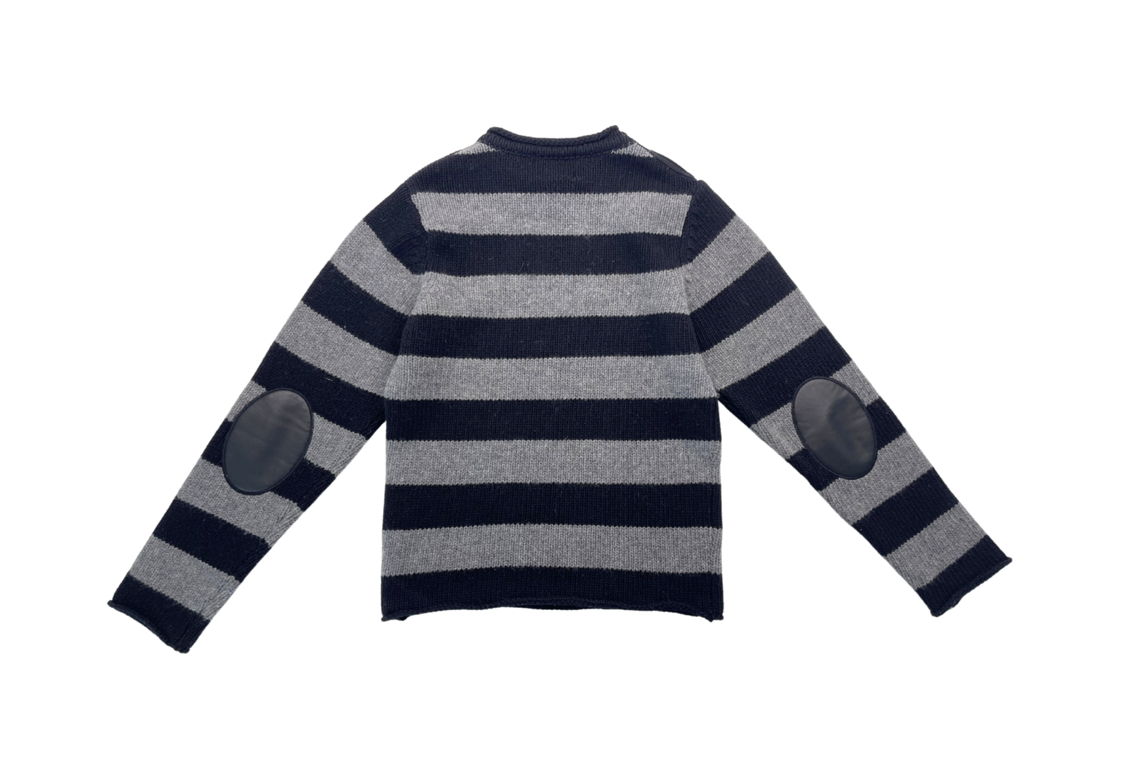 LOUIS LOUISE – Pull en laine à col rond rayé – 10 ans