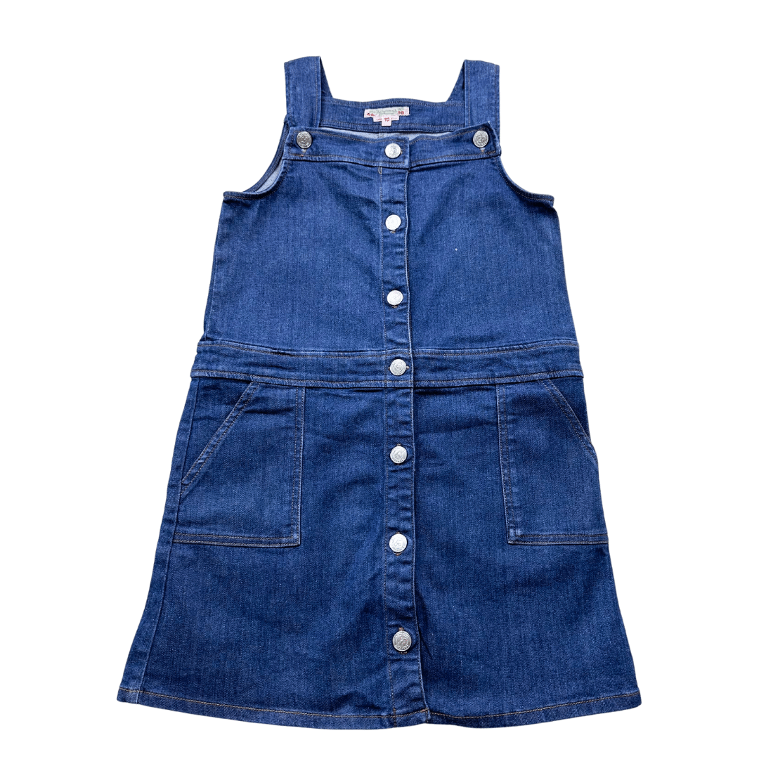 BONPOINT - Robe en jean bleu - 10 ans