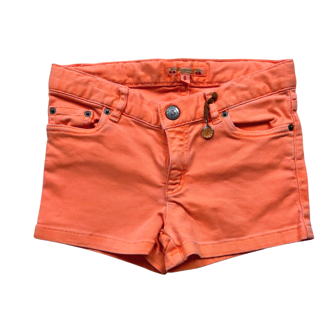 BONPOINT - Short en jean orange - 8 ans