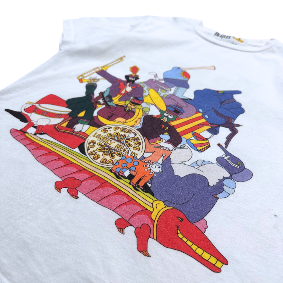 STELLA MCCARTNEY - "The Beatles" white t-shirt - 10 years