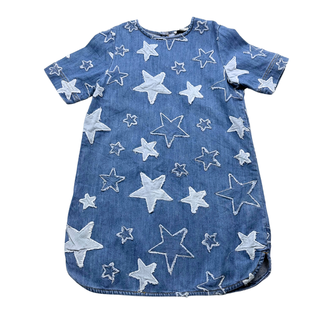 STELLA MCCARTNEY - Robe en jean avec étoiles - 10 ans
