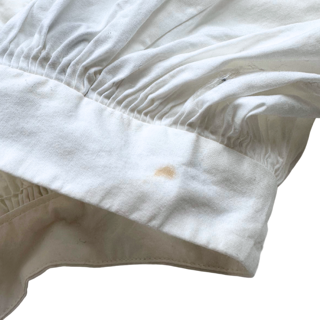 BONPOINT - Weiße Bluse mit Stickerei - 10 Jahre