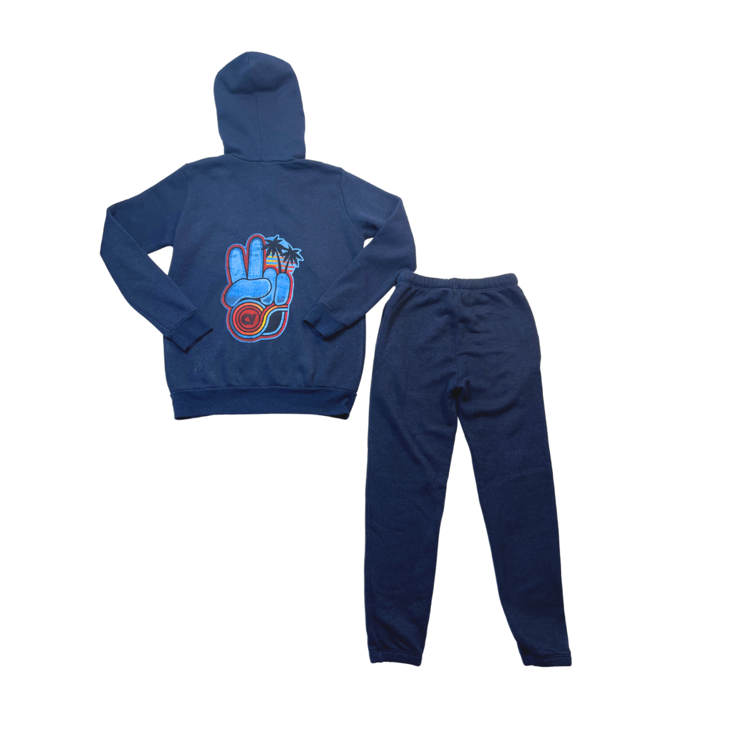 CALIFORNIAN VINTAGE - Ensemble de jogging bleu marine - 10 ans
