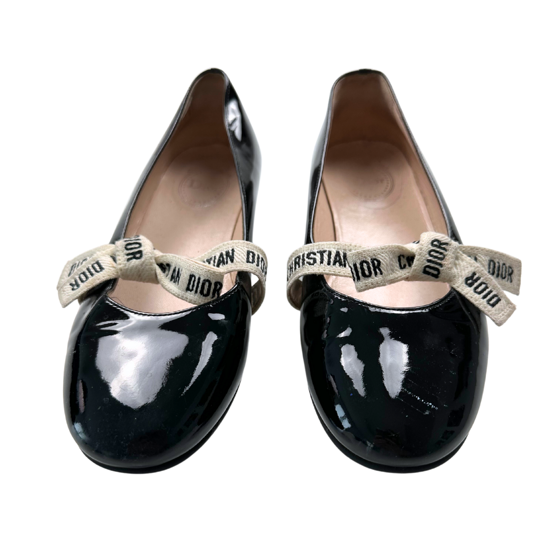 DIOR - Ballerines Miss B noires - 35