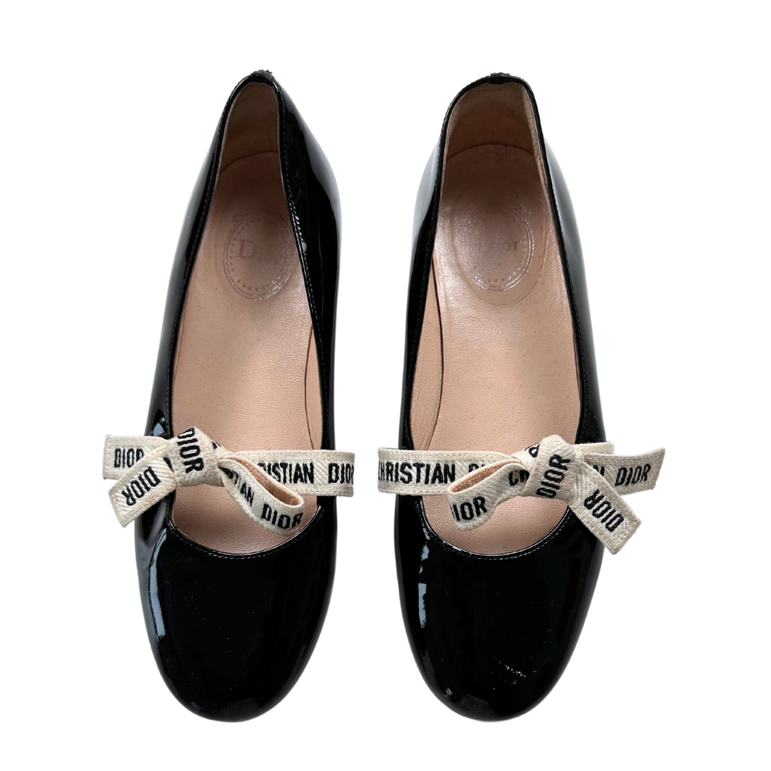 DIOR - Ballerines Miss B noires - 35