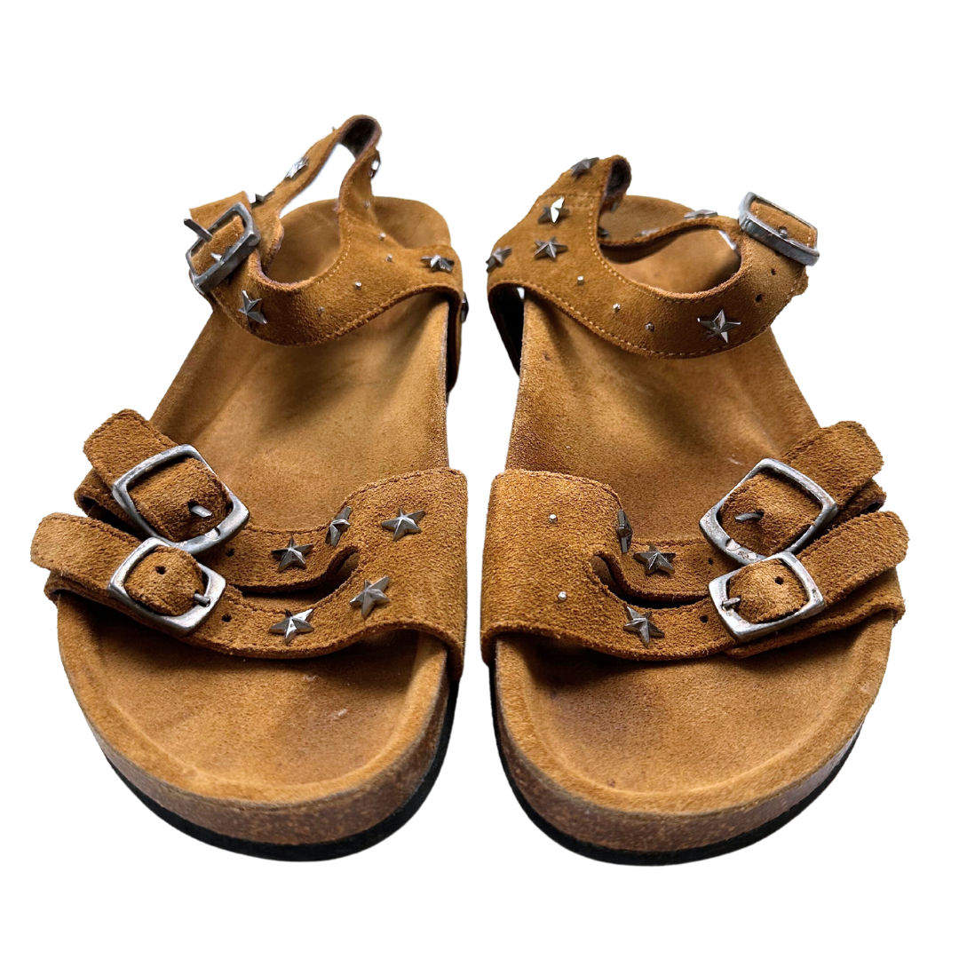 BONPOINT - Sandales marrons avec étoiles - 35