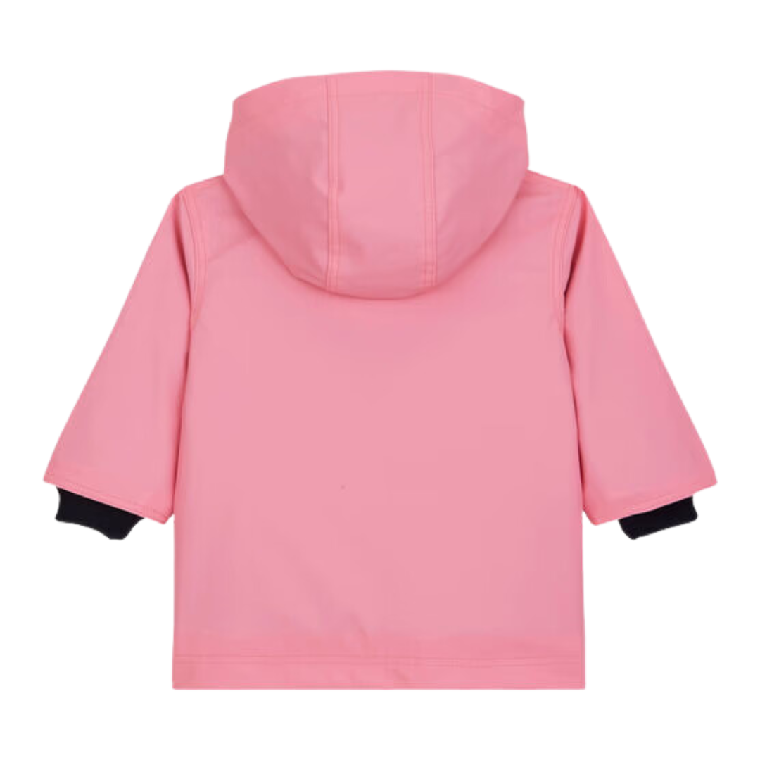 PETIT BATEAU - Ciré rose - 12 mois