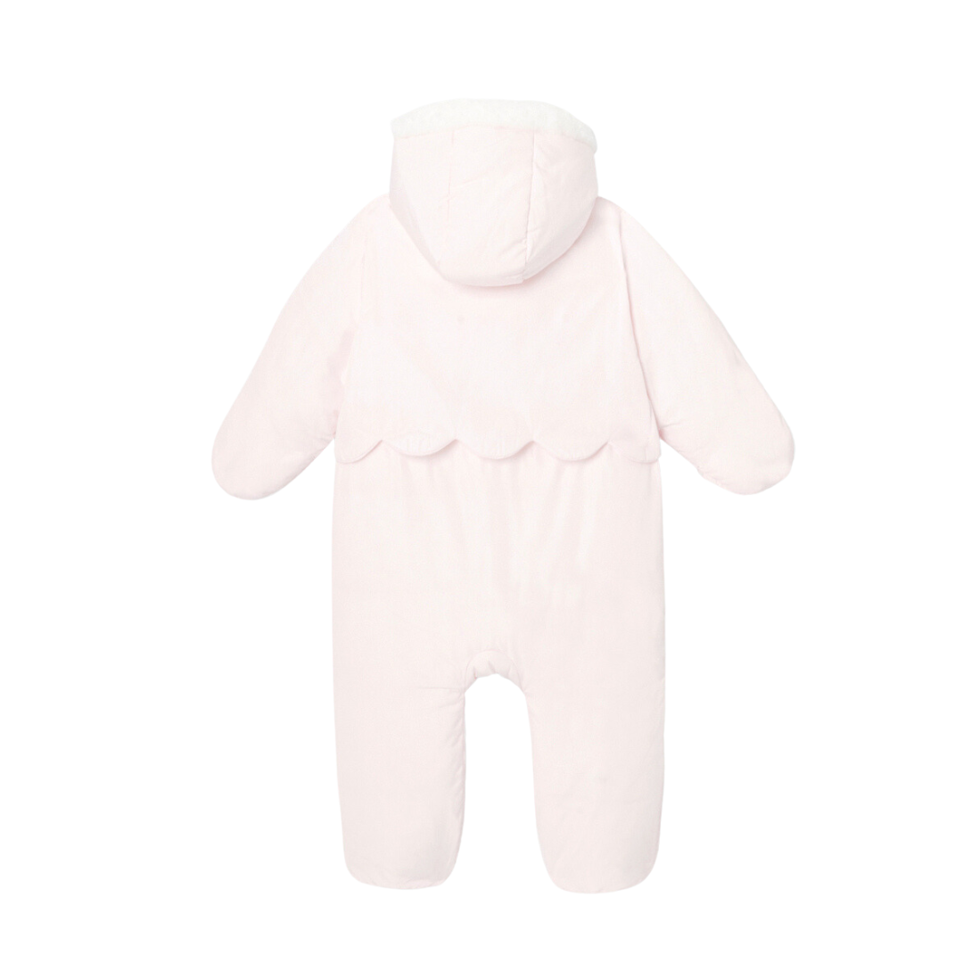 JACADI - Combinaison rose fourrée - 3 mois