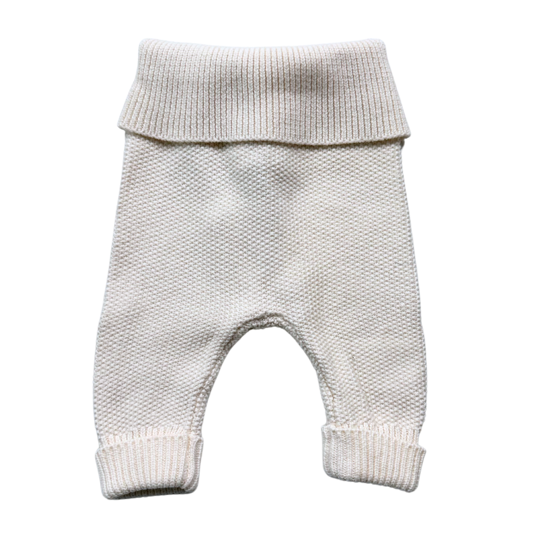 CYRILLUS - Pantalon effet maille crème - 3 mois