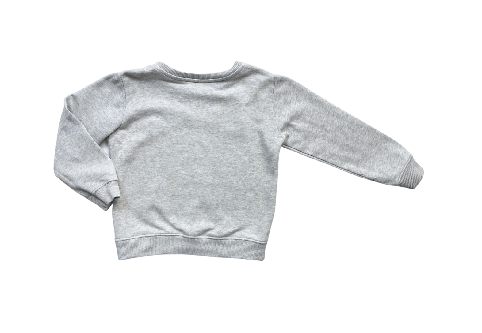 BONTON - Hellgraues „CIAO“-Sweatshirt - 6 Jahre