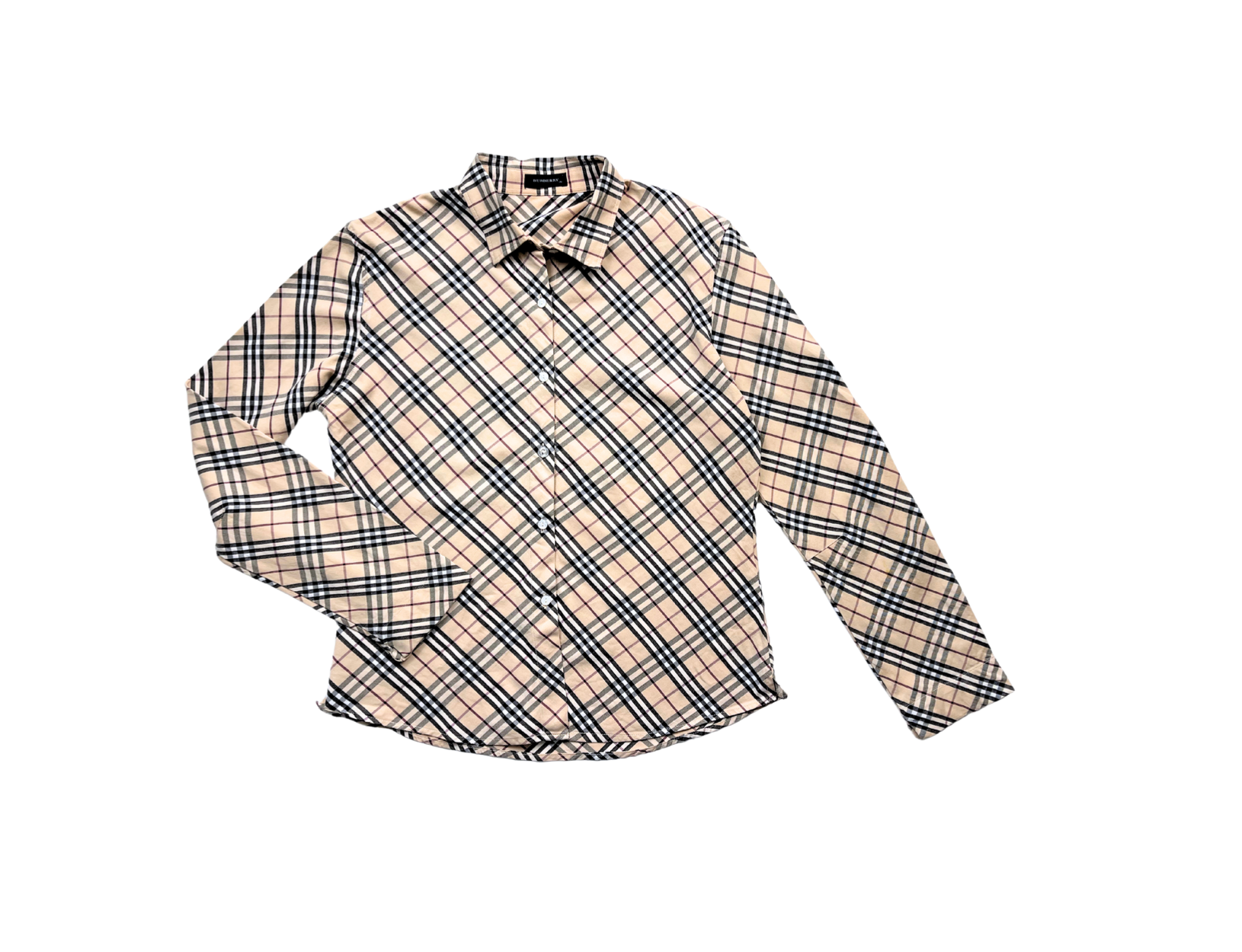 BURBERRY - Chemise à carreaux - 14 ans