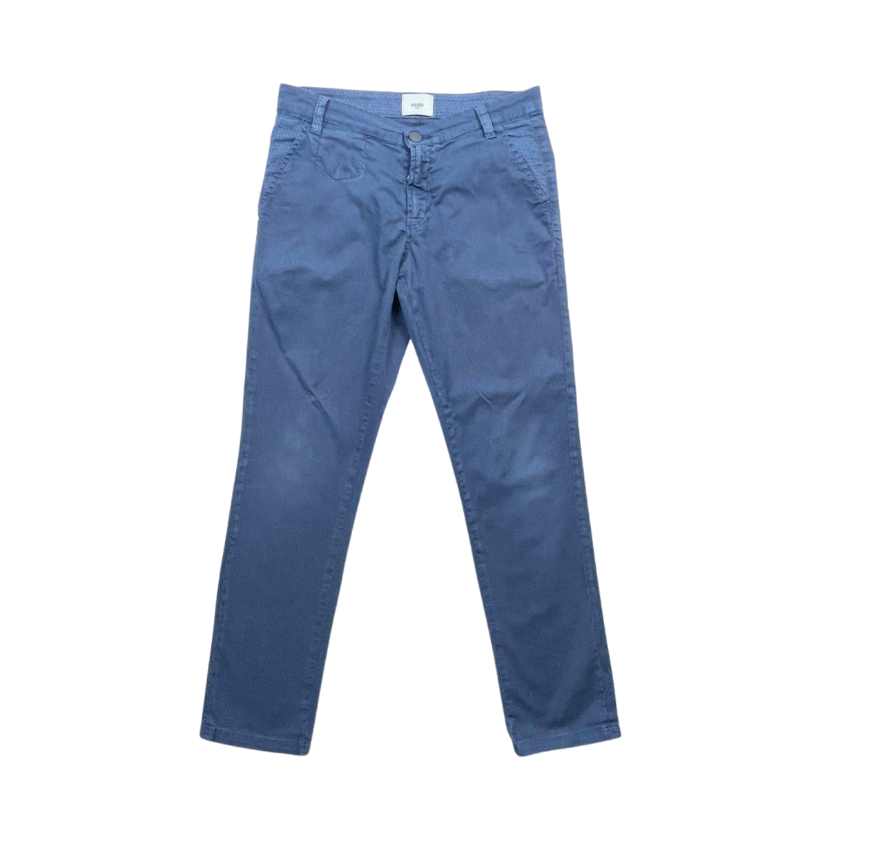 FENDI - Pantalon chino bleu marine - 10 ans