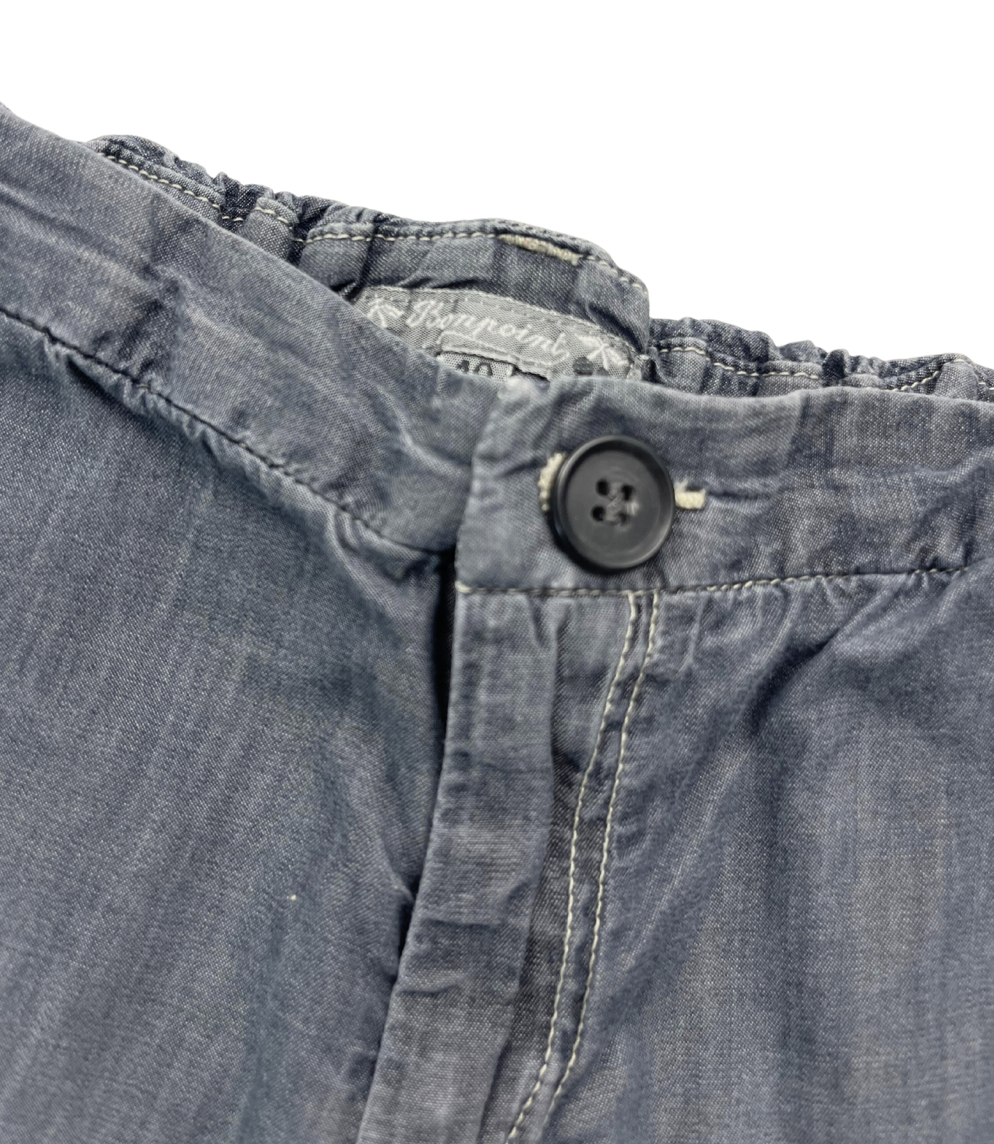 BONPOINT - Bermudas fluide gris - 10 ans