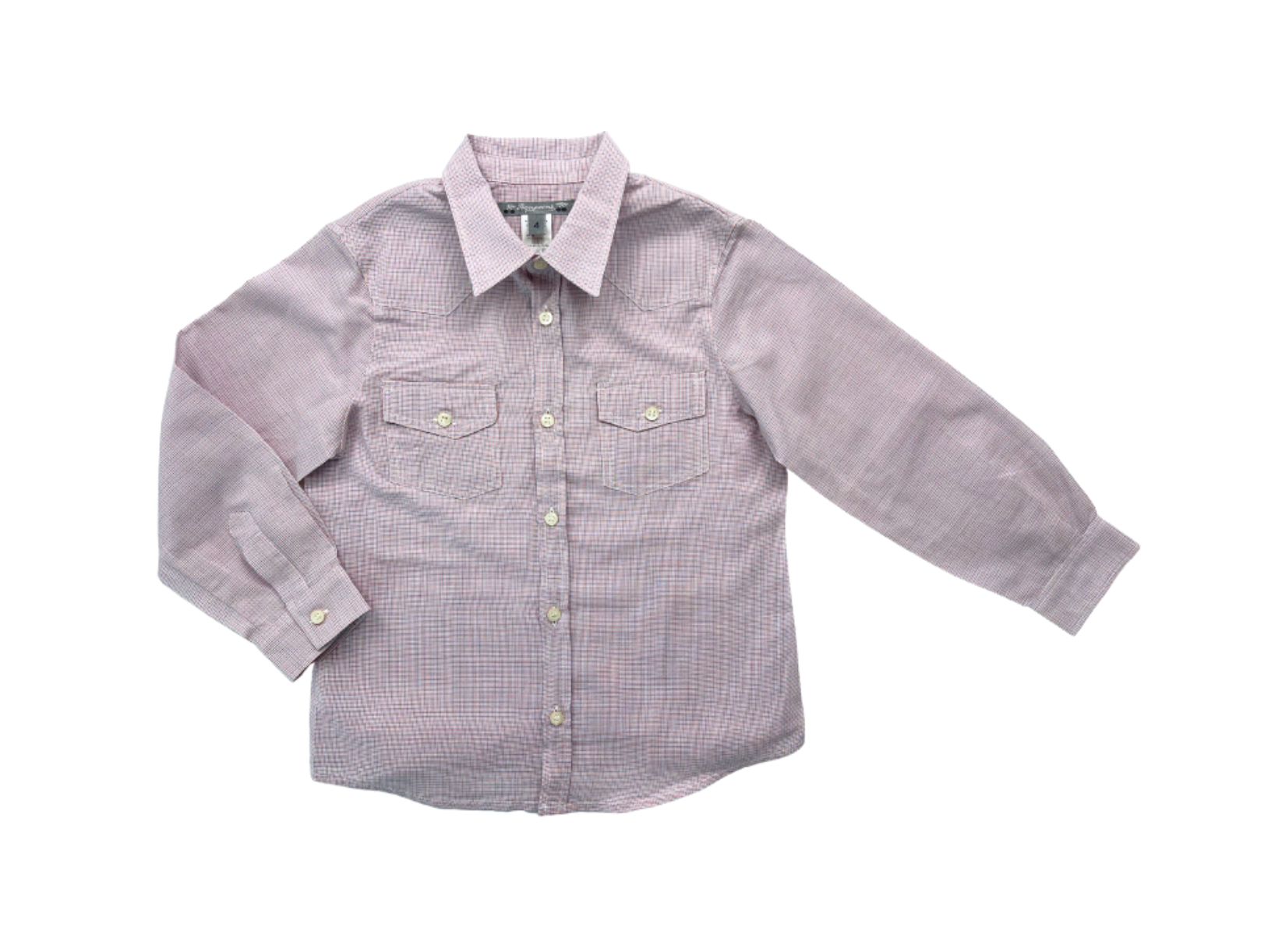 BONPOINT - Chemise petits carreaux - 4 ans