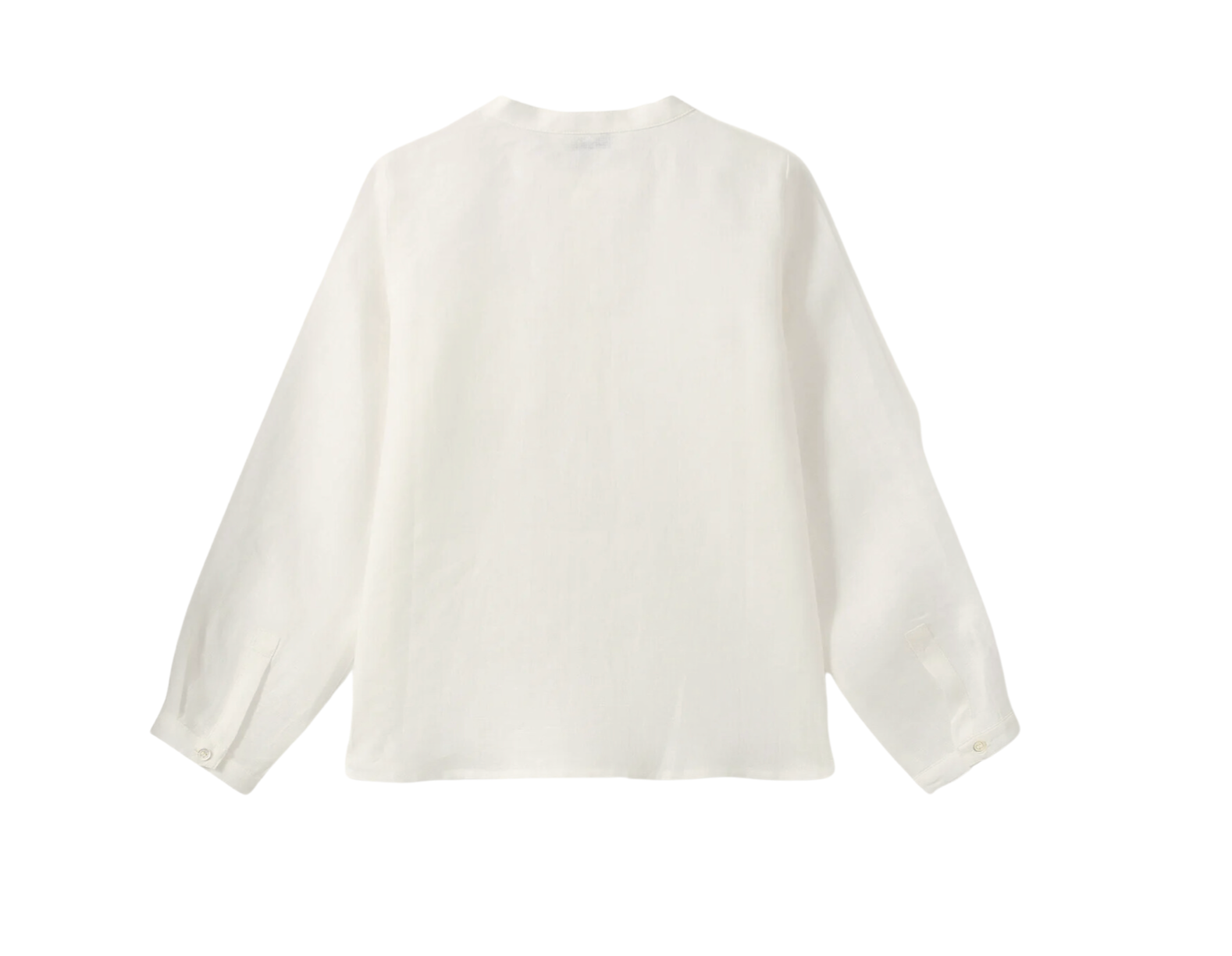 BONPOINT - Chemise en lin col Mao - 4 ans