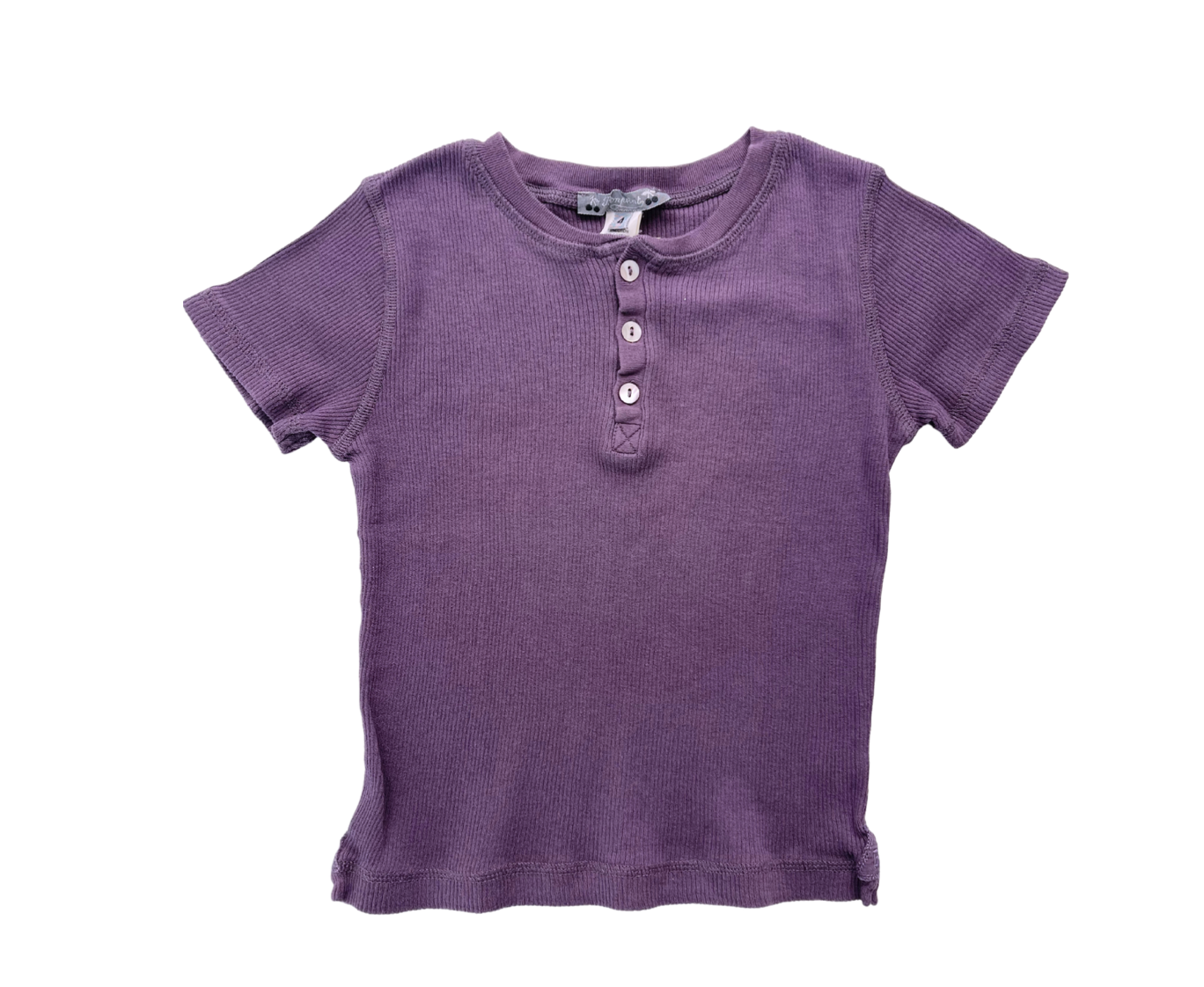 BONPOINT - Tee shirt en coton violet - 4 ans
