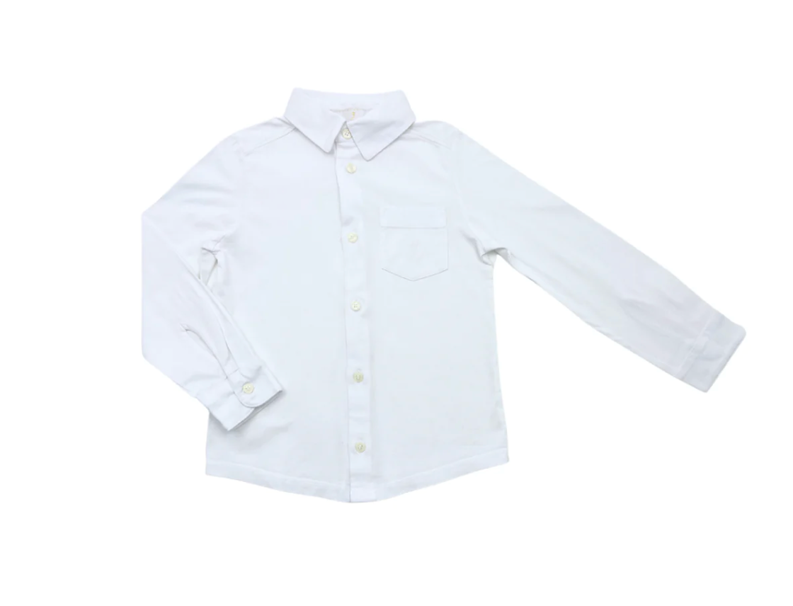 JACADI - Chemise blanche en coton - 6 ans