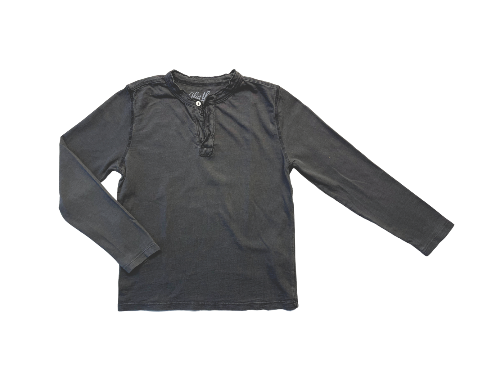 HARTFORD - Tee shirt en coton manches longues gris - 6 ans