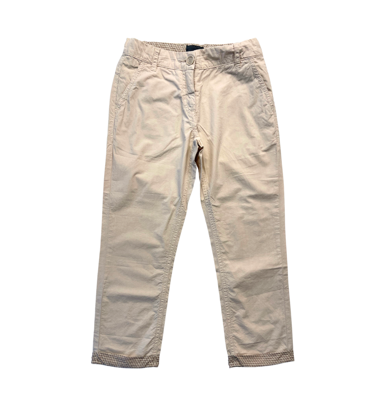 FENDI - Pantalon chino beige (neuf) - 6 ans