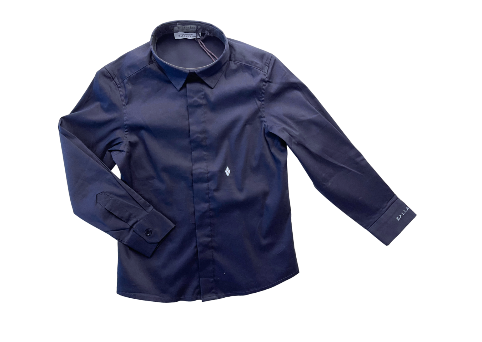 BALLANTYNE - Chemise bleu marine (neuve) - 4 ans