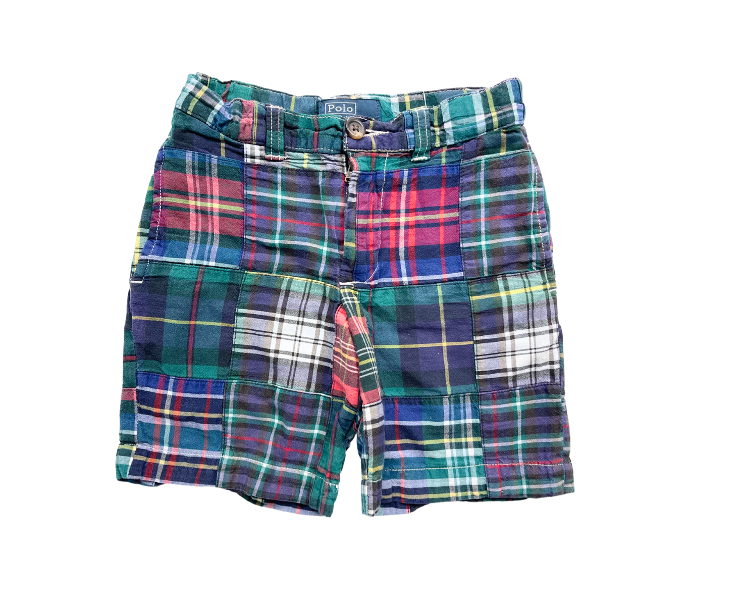 RALPH LAUREN - Short à carreaux - 4 ans