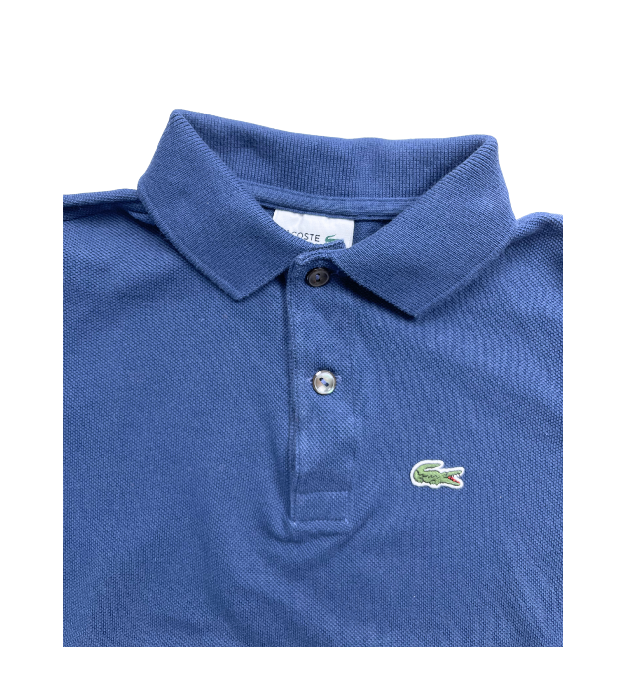 LACOSTE - Polo bleu marine - 8 ans