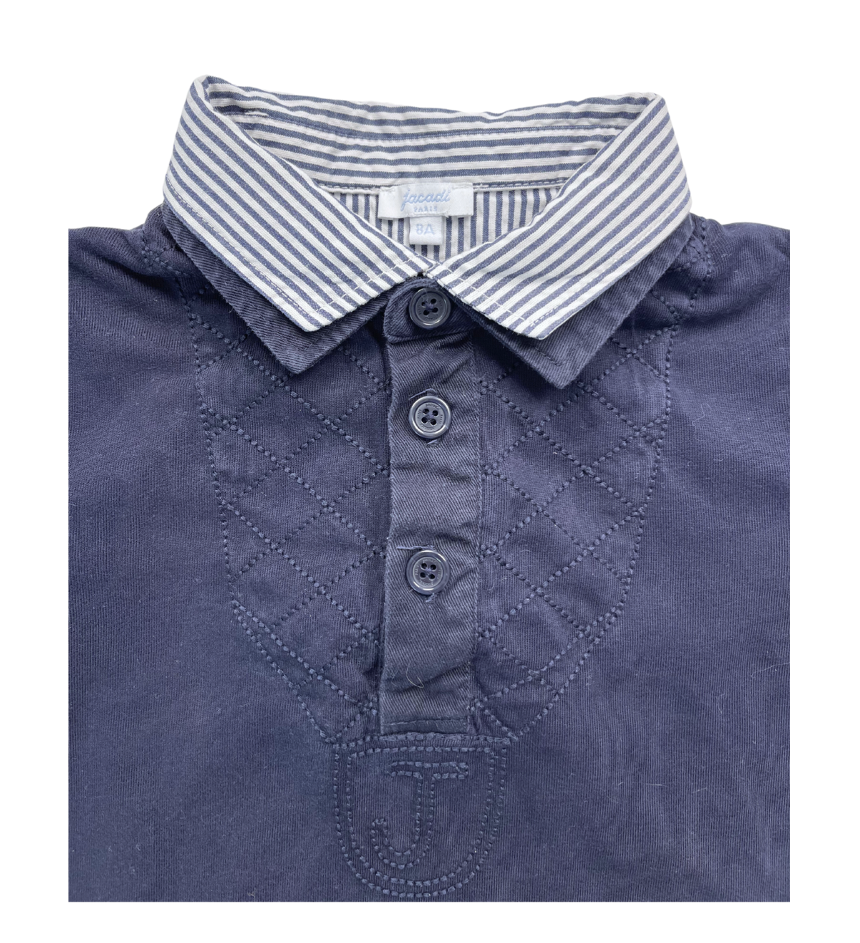 JACADI - Navy blue polo shirt - 8 years
