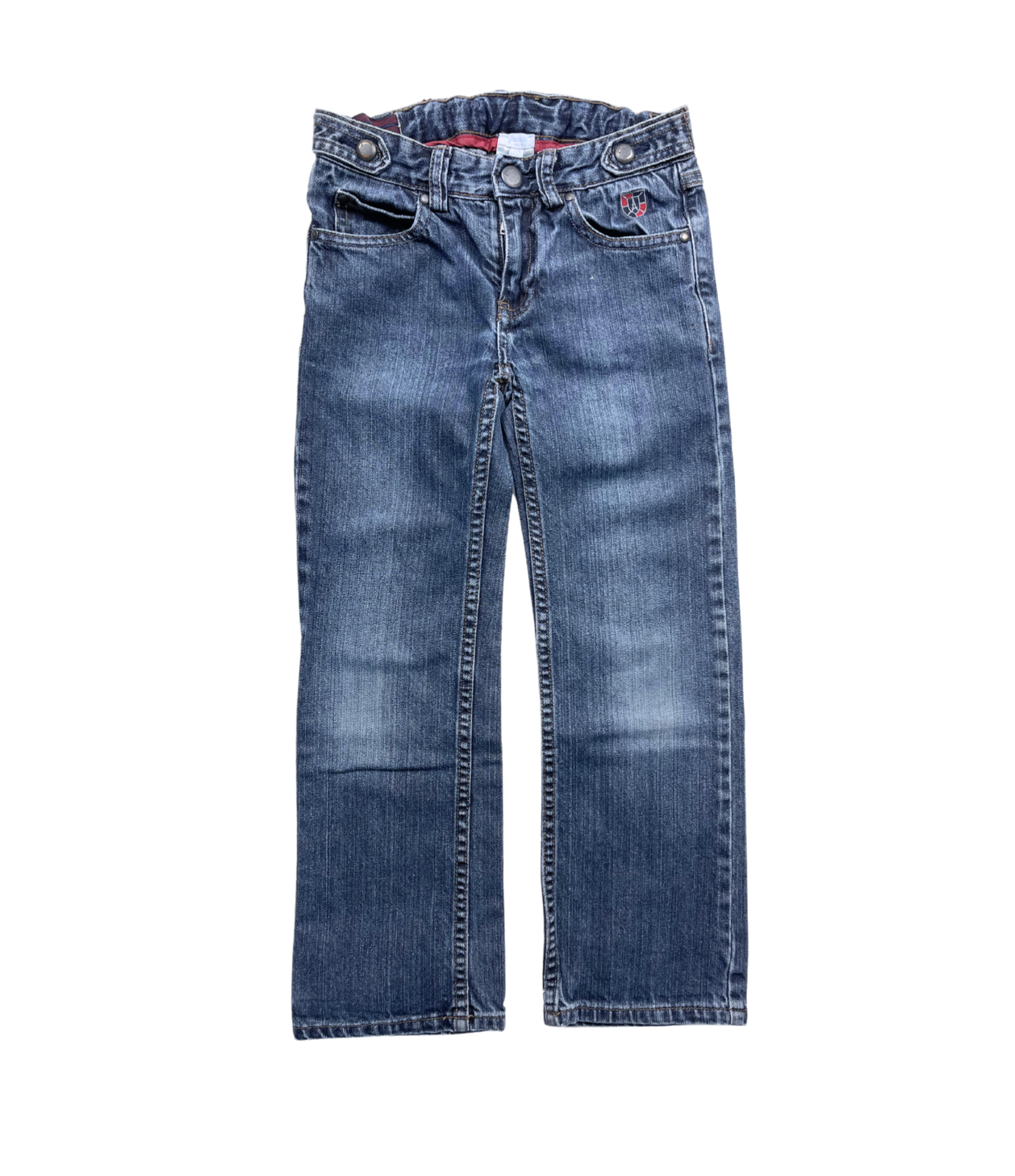 JACADI - Straight blue jeans - 7 years