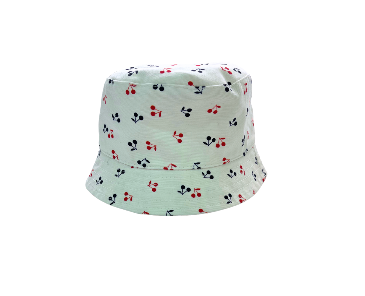 BONPOINT - Bob blanc motif cerises (neuf) - 3/4 ans