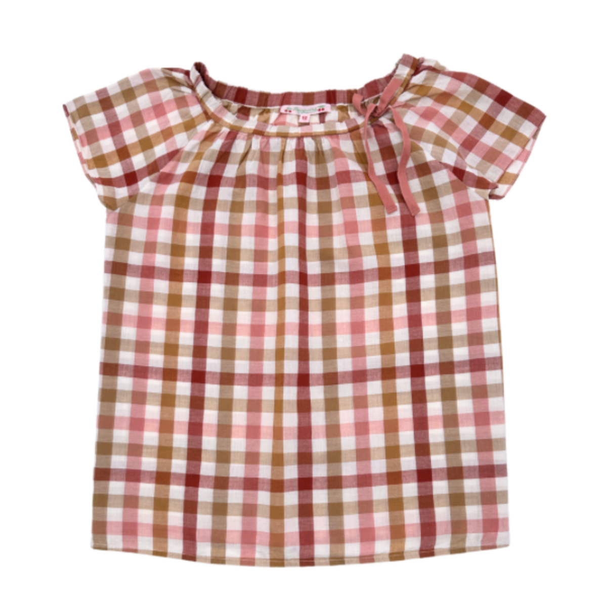 BONPOINT - Blouse vichy - 12 ans