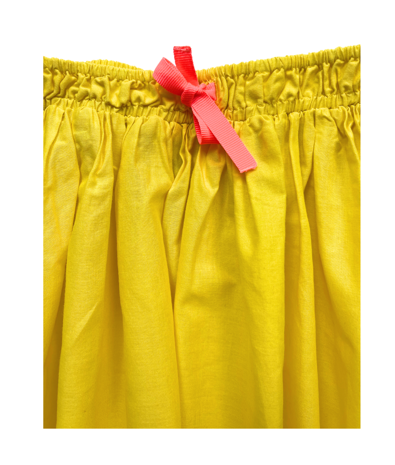 PETIT BATEAU - Yellow cotton skirt - 5 years