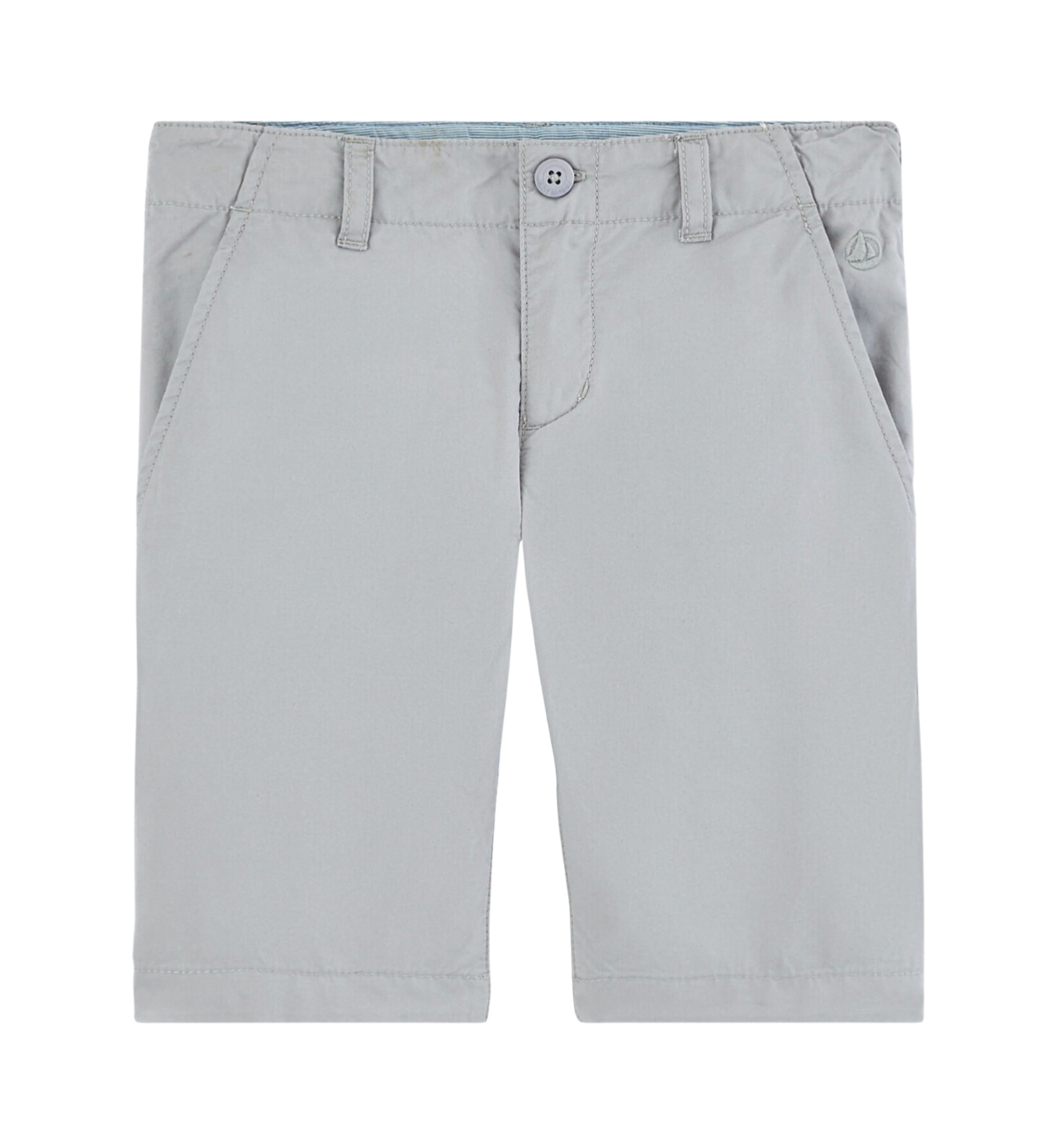 PETIT BOAT - Grey Bermuda shorts - 4 years