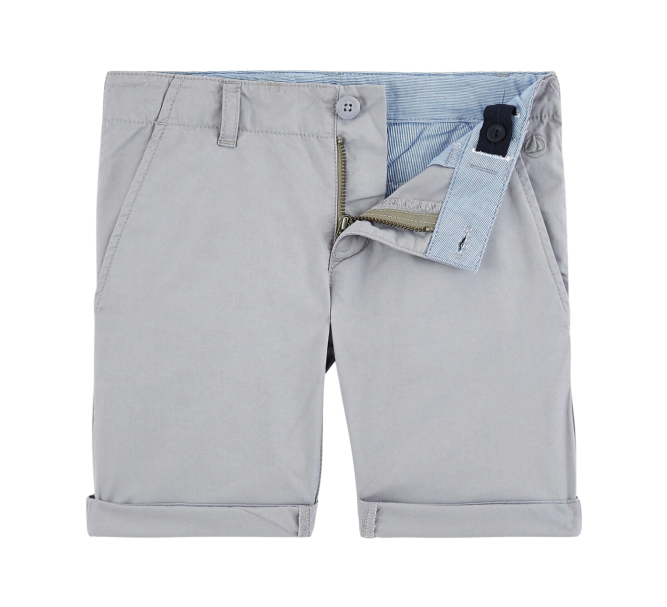 PETIT BOAT - Graue Bermudashorts - 4 Jahre