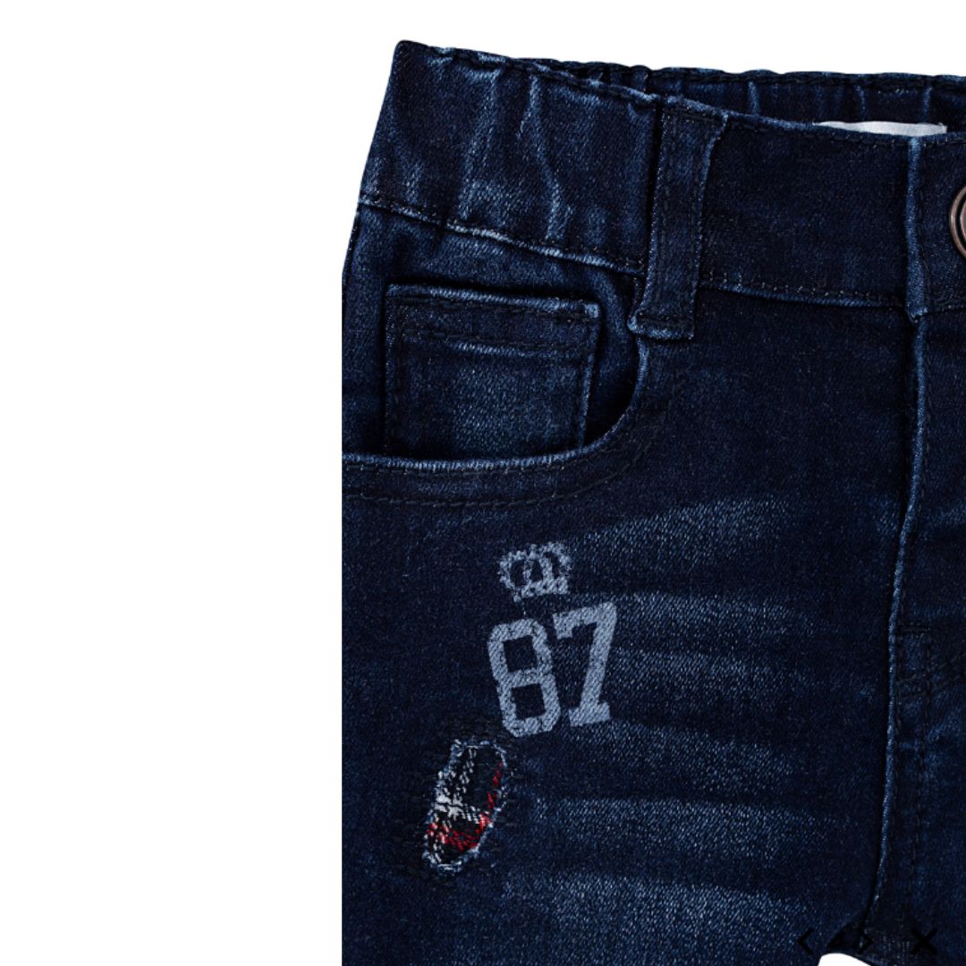 IKKS - Jean bleu foncé - 6 mois