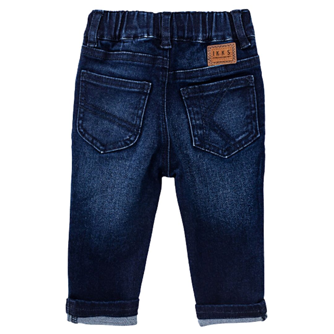 IKKS - Jean bleu foncé - 6 mois