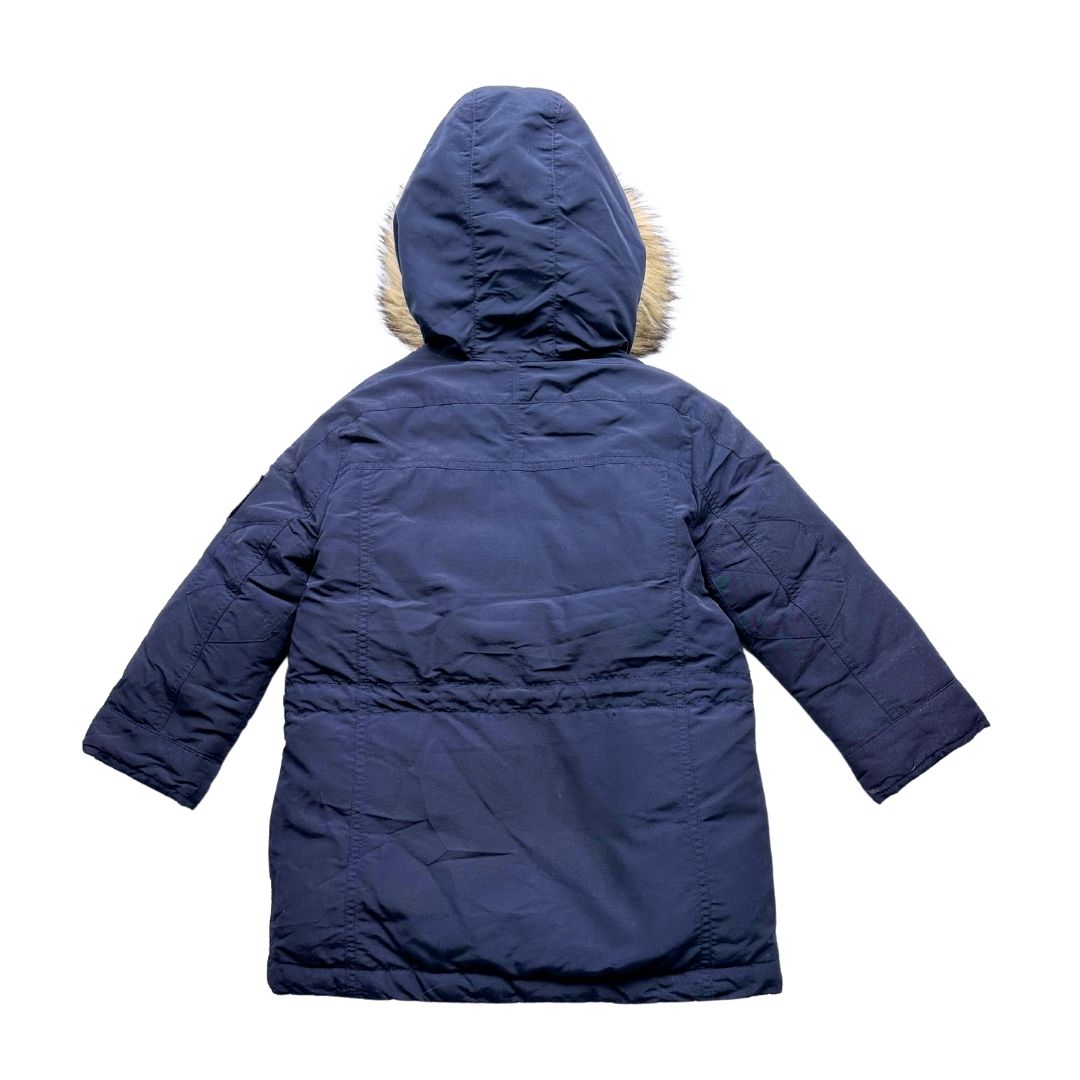 RALPH LAUREN - Parka bleu marine - 5 ans