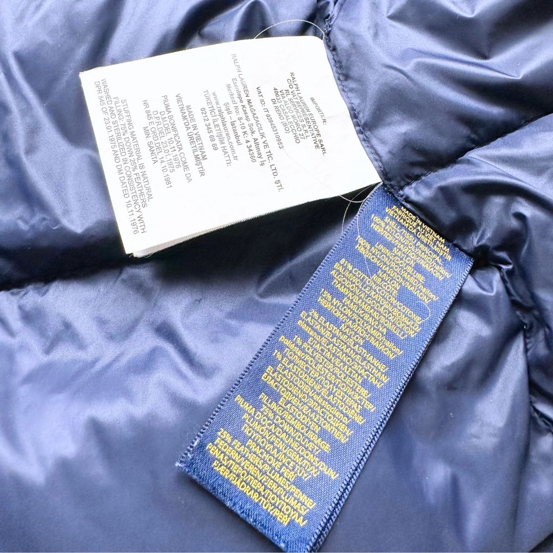 RALPH LAUREN - Marineblauer Parka - 5 Jahre