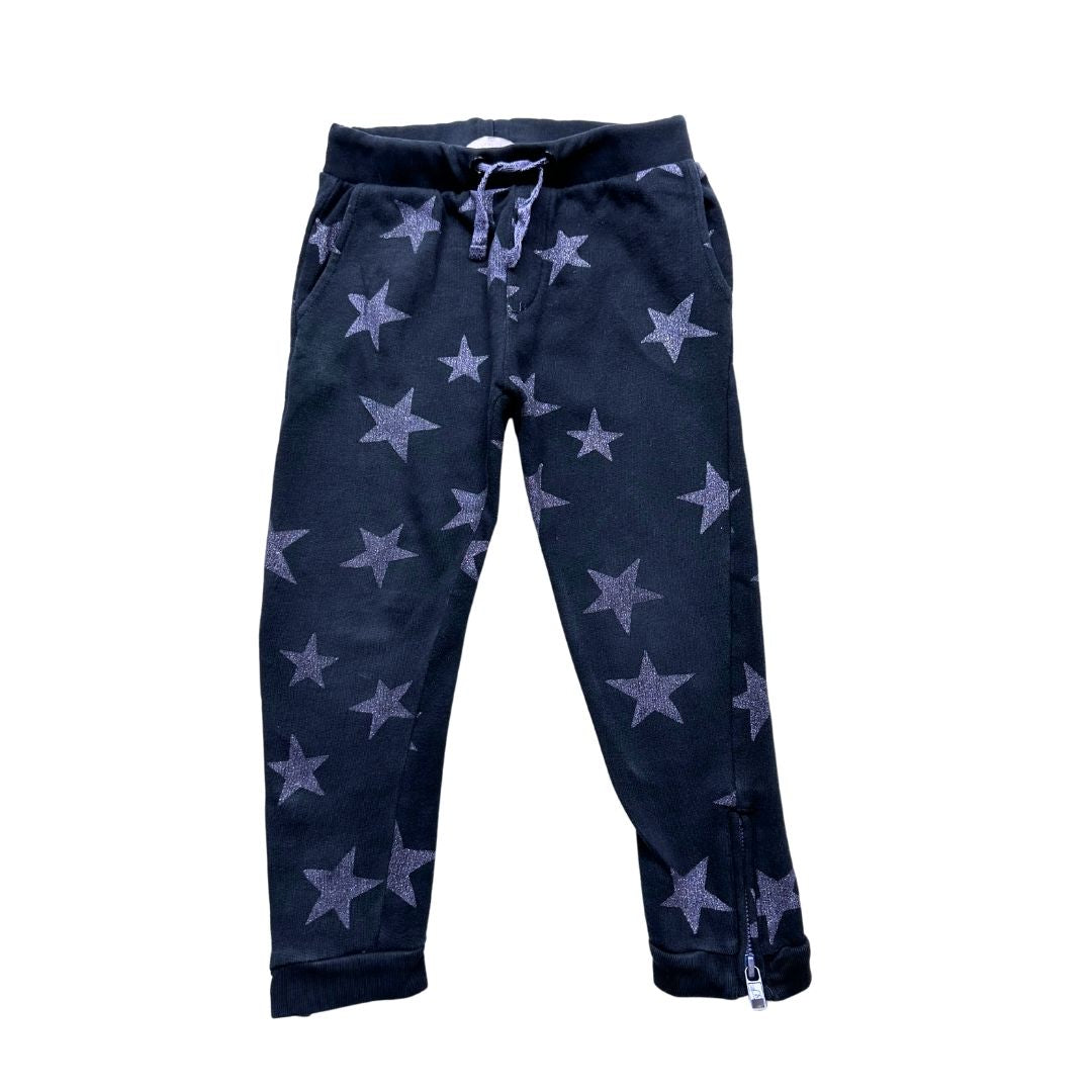 STELLA MCCARTNEY - Jogging noir avec étoiles à paillettes - 4 ans