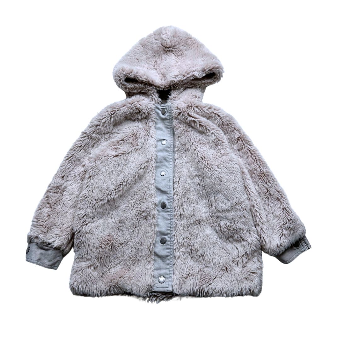 STELLA MCCARTNEY - Veste à fourrure rose pale - 6 ans