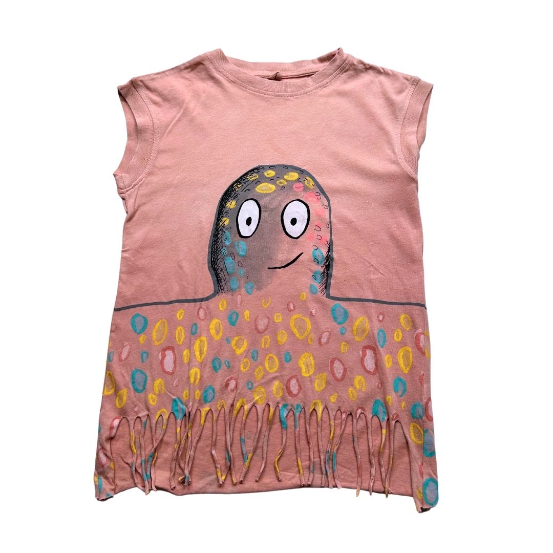 STELLA MCCARTNEY - T-shirt rose pale avec imprimé - 3 ans